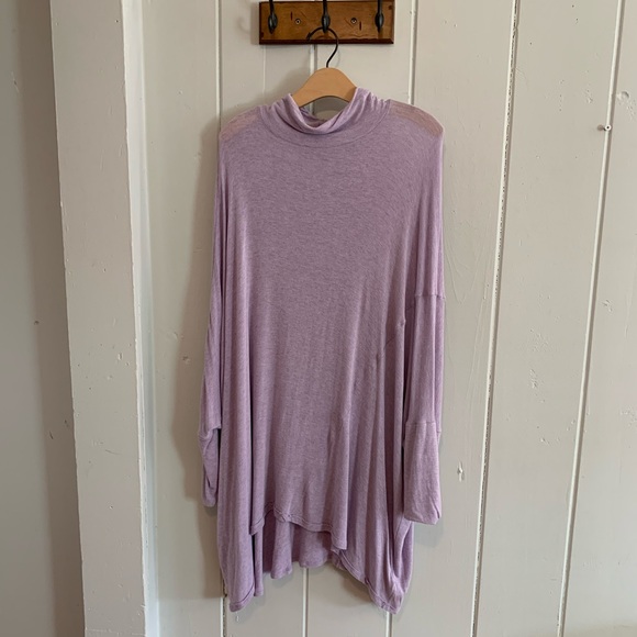 We the Free Terry Tee in Lilac - Picture 3 of 8